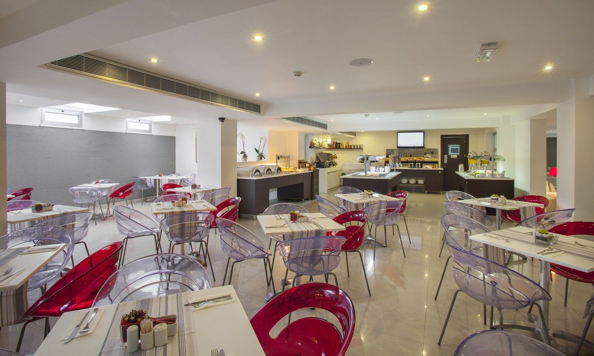 Amorgos Boutique Hotel Larnaca Restaurante foto